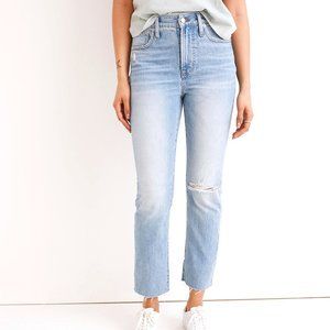 Madewell The Perfect Vintage Jean in Coney Wash: Destroyed Edition